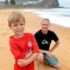 オーストラリアの6歳の男の子が人命救助。